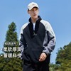 拓路者摇粒绒卫衣外套男款2024冬季户外休闲加绒拼接套头上衣 商品缩略图0