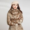 【高货kbnq】全新升级【铂金会员1029/天猫1389/差价360】(60047) 洛诗琳冬季加厚保暖洋气减龄简约风女式连帽毛领羽绒服 商品缩略图3