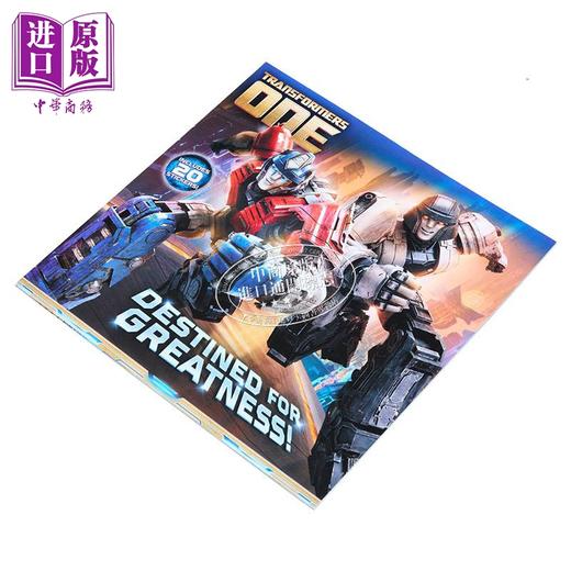 【中商原版】变形金刚 起源 故事书 英文原版 Destined for Greatness Maggie Testa 电影小说 商品图1