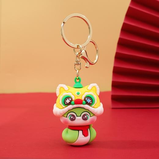 【新年限定❗️新款国潮钥匙扣】金马迎春，财气福气运气蹭蹭涨，既是挂件也是小摆件！马年小礼品新年生肖马高级精致节日礼物链 商品图4