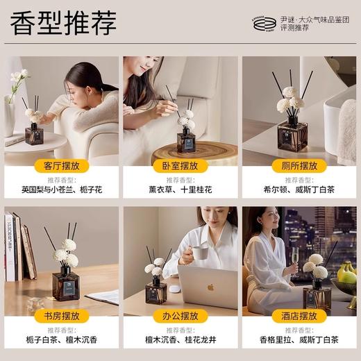 充值下单更划算‼ 尹谜爆款【黑色四角瓶】居家必备持久留香无火香薰200ml 商品图4