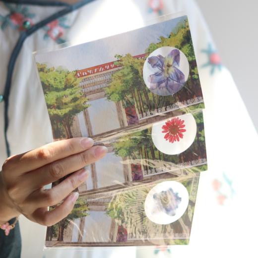 粤港澳大湾区（广东）创新创业孵化基地押花明信片 商品图0