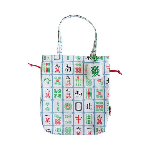 HUJI祤集Dilly手提袋插画中华麻将 商品图3