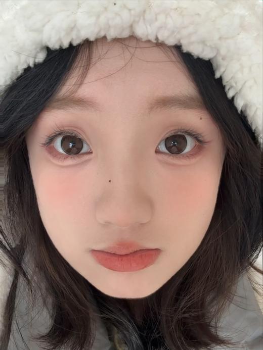 hushlens 年抛美瞳 桂圆奶巧 直径14.2mm着色13.4mm 商品图1