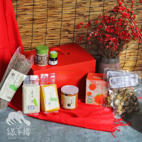 生态米面粮蛋调味家庭礼盒| 绿家自产 *Eco-Rice, noodles, grains, eggs, seasoning Family gift | Self-production