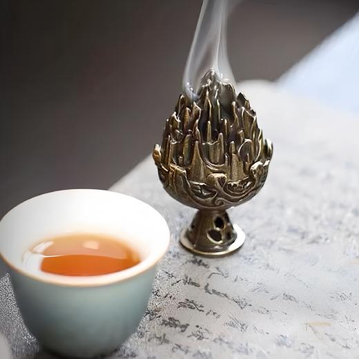 敦煌【迷你小香炉-博山炉】创意金属迷你小号香炉 家用室内茶道桌面禅意香炉摆件 商品图1