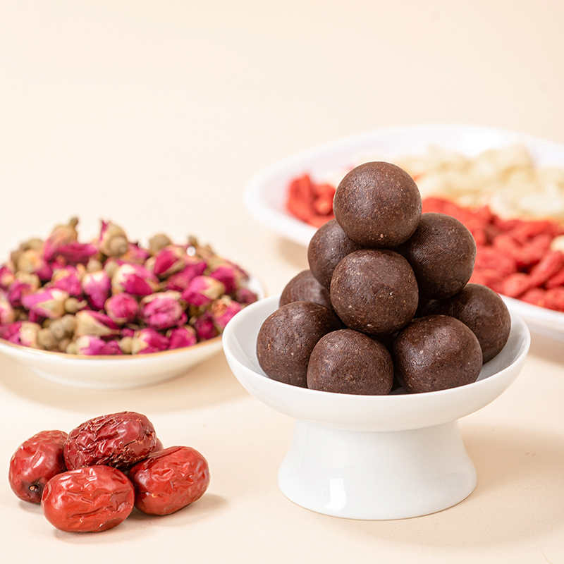 正安国货·玫瑰十物丸 "可以直接吃的玫瑰"三蒸三晒以花入丸 十物加持食养好物