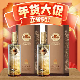 【年货节】泸州老窖 千脉长河·礼 浓香型 52度 500ml*2瓶