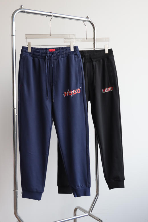 H.B 春秋款 印花刺绣 毛圈卫裤 wk780 商品图4