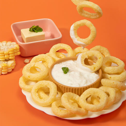 Calbee卡乐比牌黄油味玉米圈60g/袋 商品图3