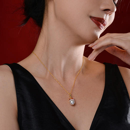 Manreya玛芮雅“瑞狮新启”淡水珍珠项链 商品图4