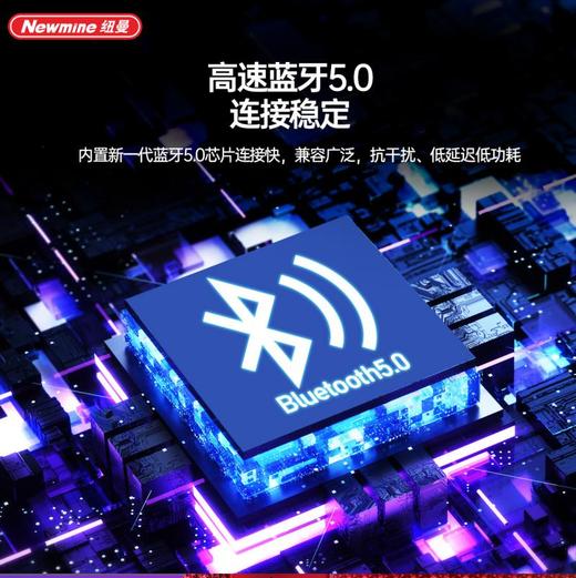 【自营】纽曼布艺桌面蓝牙音响BT32 商品图3