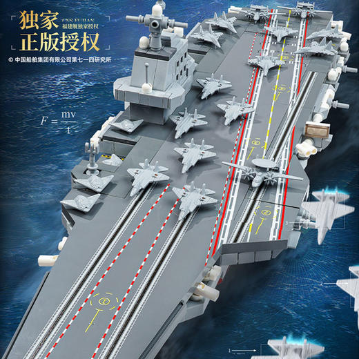 纪念日百货福建舰23028大国重器益智类儿童玩具160793644 商品图0