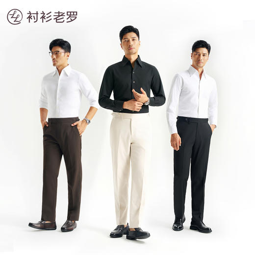 【总裁T5】钻石燕尾领竹纤维长袖衬衫247C0F643L 商品图2