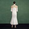 【林栖设计小店】蕾丝花边改良旗袍2025春季新品复古国风修身显瘦连衣裙女1951147 商品缩略图2