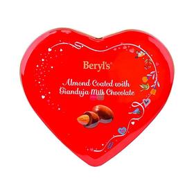Beryl's倍乐思 扁桃仁夹心榛子酱牛奶巧克力 80g/盒
