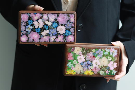 复古押花首饰盒 商品图0