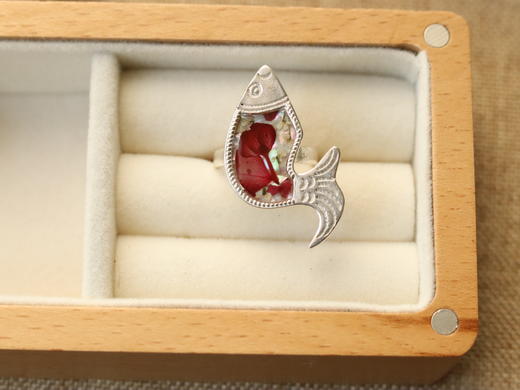 纯银押花戒指 商品图5