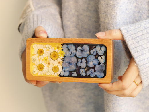 原木色押花首饰盒 商品图2