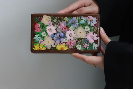 复古押花首饰盒 商品图1