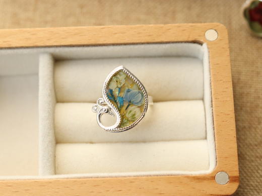 纯银押花戒指 商品图8