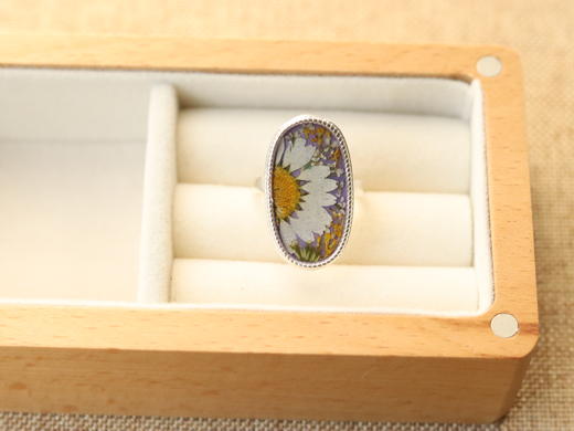 纯银押花戒指 商品图6