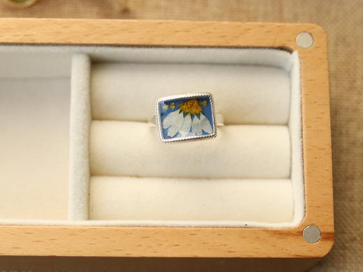 纯银押花戒指 商品图7