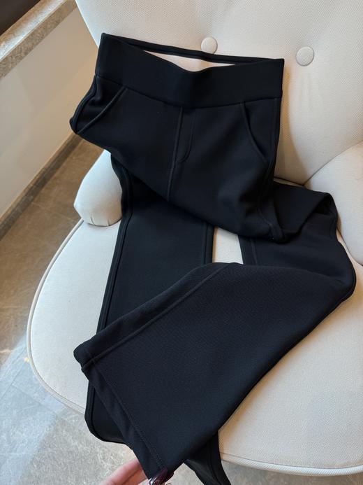 立体剪裁一体绒微喇裤（一口价） 商品图1