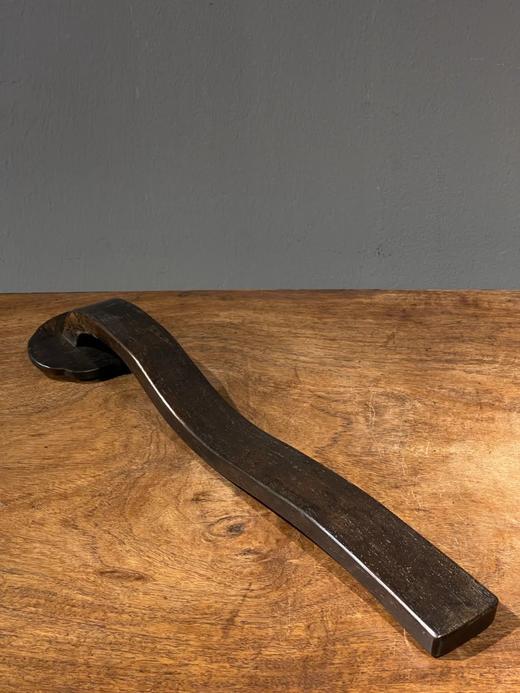 花梨木雕螭龙纹如意摆件，顺丰包邮 商品图13