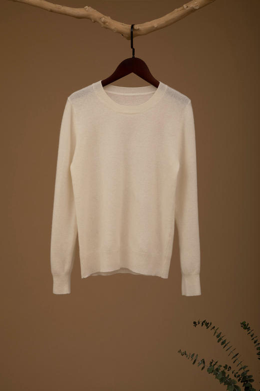 安然圆领羊毛打底衫 商品图0