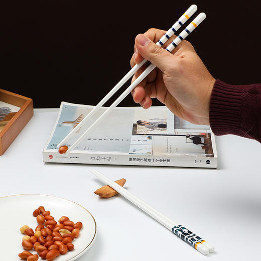 【日式和风！陶瓷筷子】日式和风火影系列家用陶瓷筷子耐高温易清洗陶瓷礼品。ry 商品图2