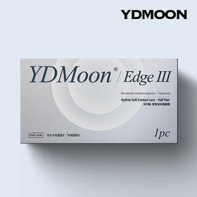 YDMOON 半年抛透明片 直径14.0mm透明隐形眼镜 持久滋润