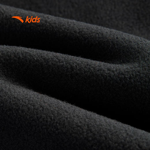 安踏儿童男大童摇粒绒运动上衣2025春季防水厚外套潮流352518601S 商品图8