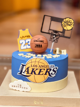 NBA篮球主题造型蛋糕