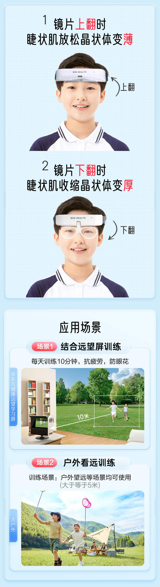 京东方健康远像训练翻转镜 商品图4