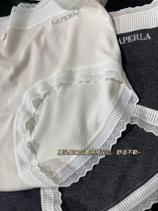贵妇lapのerla！天花板舒适~2024秋冬高腰底裆7A抗菌裸感内裤 商品图8