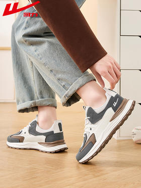 回力男鞋休闲鞋秋冬新款男士加绒百搭鞋子软底轻便减震运动鞋2713