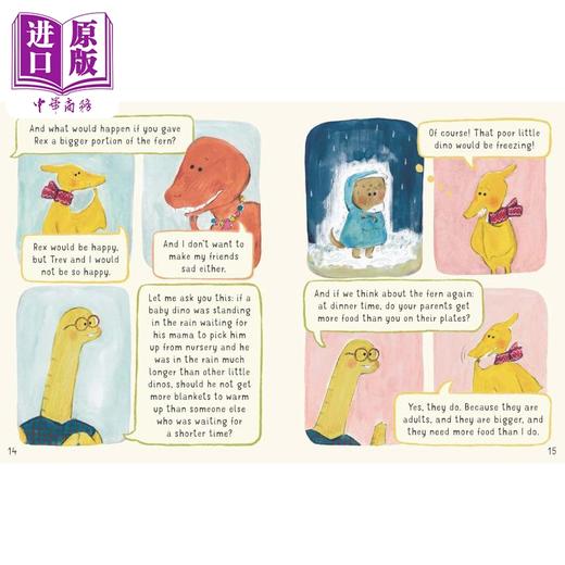 【中商原版】小恐龙大问题 10个待人处世的故事 Little Dinosaurs Big Questions 10 Thoughtful Stories 英文原版 儿童读物 商品图4