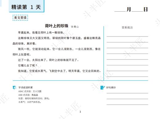 【配套练习+讲义】150天精读伴学计划 商品图3