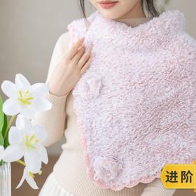 苏苏姐家绒华两用围巾手工diy棒针钩针毛线团自制围巾编织材料包