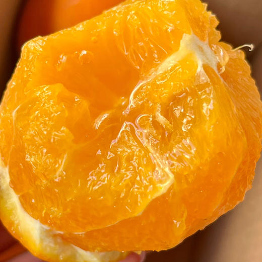 水分炸弹非它莫属，坚持自然成，不泡药，不打催熟，橙香浓，🍊果粒饱满且细腻，皮薄肉厚，甜如初恋
一箱9枚/净果约7斤（带手提袋） 商品图0