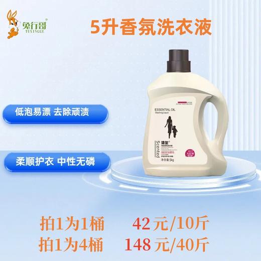 清玺5升香氛洗衣液 商品图0