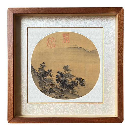 宋代山水实木框画 客厅卧室书房装饰画 商品图4