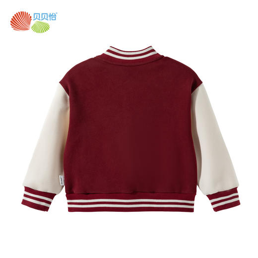 贝贝怡男童春秋撞色拼接棒球服外套夹克上衣 商品图8