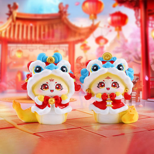 【金蛇迎福手办】喜庆蛇年新款金蛇迎财运盲盒手办新年送礼 推荐礼物家居装饰品 商品图3