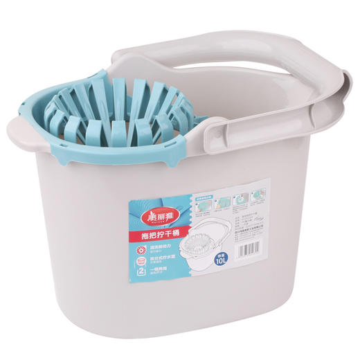 美丽雅高效拖把拧干桶10L（款式随机） 商品图1