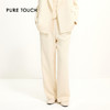 Pure Touch | 优雅气质两粒扣直筒阔腿裤1357251007 商品缩略图0