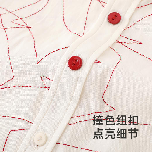 【高定系列】英氏儿童衬衫春夏季桑蚕丝长袖男童女童衬衫2025新款 商品图3