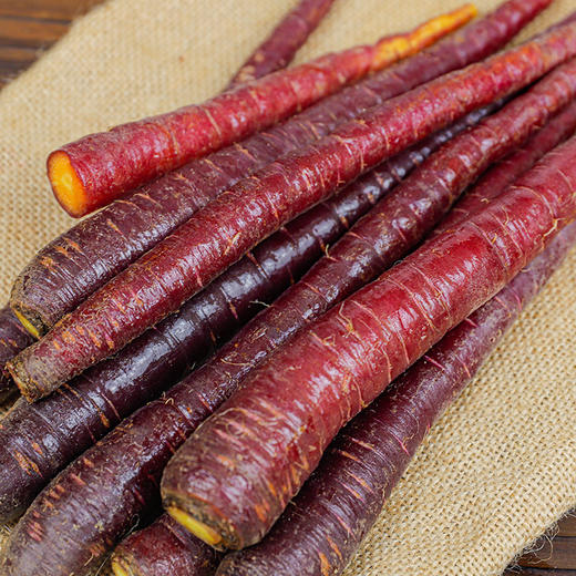 【云南紫玉胡萝卜】脆甜新鲜应季蔬菜 大拇指细度 3斤装 商品图2