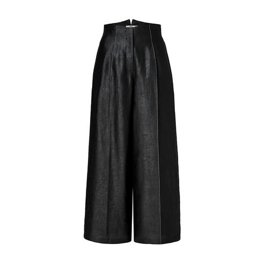 TANGY Collection/2025天意精品春季新品中国风女士莨绸长裤 商品图4